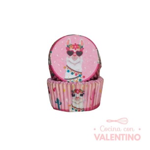 Pirotines N°8 Llama - Rosa - 25u. Convida