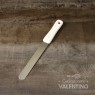 Espatula Cooper Recta Chica Acero Inoxidable (medida 14cm)