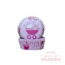 Pirotines N°8 Bebe - Rosa - 25u. Convida