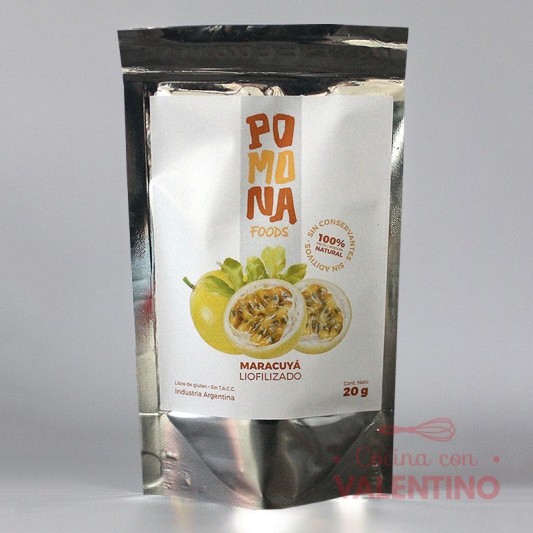 Maracuya Liofilizado Pomona - 20Grs