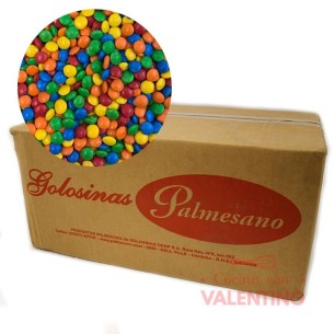 Lentejas Mini de Chocolate Multicolor - 9 Kg