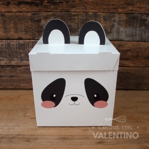 Caja Infantil Panda 15x15x15
