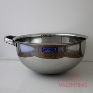 Bowl Acero Inoxidable con Asa - 30 Cm - 6.7 Lt