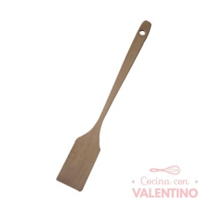 Espatula Madera Mango Plano - 35 Cm