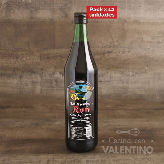 Ron La Triestina - 950Ml - Pack 12 Un.