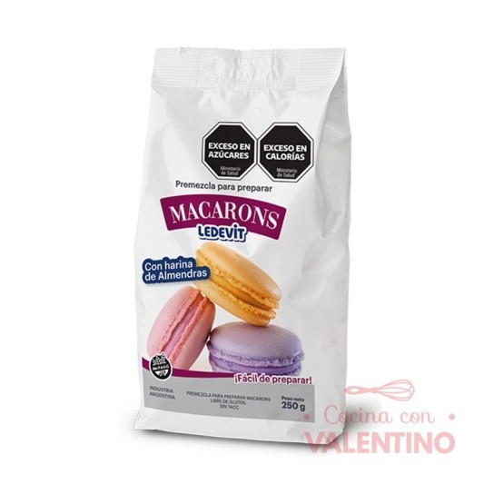 Mix Macarons Ledevit - 250 Grs