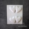 Placa Plastichok Corazones Pegados 127A