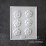 Placa Plastichok Flores x6 1593A