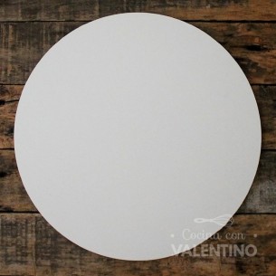 Base Fibro Plus Circulo Blanca 28 Cm
