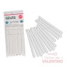 Palito Sticks Paletas Parpen Blanco 12 Cm - 12 Un