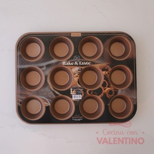 Molde Muffin Plus Gourmet - 35x26 - 12 Un