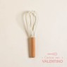 Batidor Silicona Mango Madera