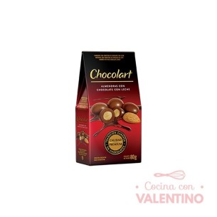 Almendra con Chocolate Chocolart Leche - 80 Grs