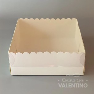 Caja Cartulina Tortas - Tartas 25x25x11