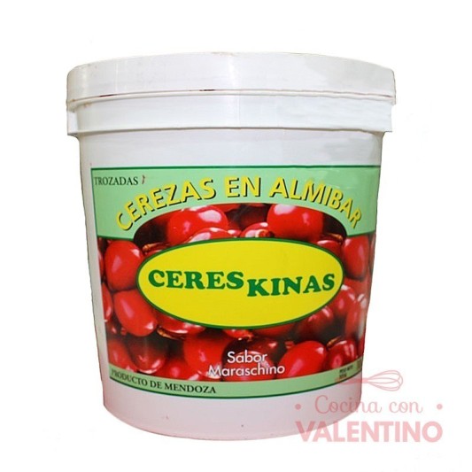 Cereza al Marraschino Cereskinas Trozada - 10 Kg