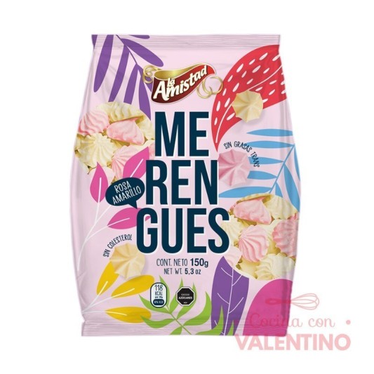 Merengue La Amistad Mediano Multicolor - 150 Grs