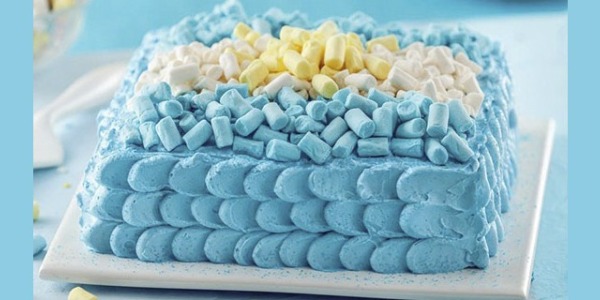 Torta de Argentina con malvaviscos