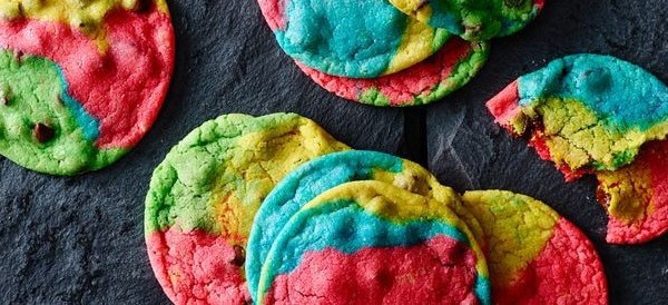 Cookies multicolor y súper fáciles