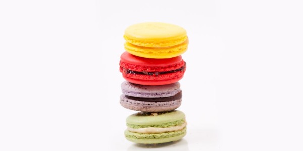 Macarons de frutilla, paso a paso