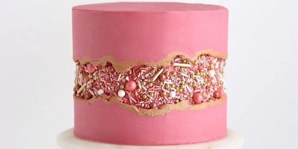 Clases en San Luis: bordes perfectos, drip cake y faultline cake