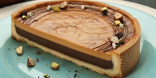 Tarta de chocolate y dulce de leche Ledevit