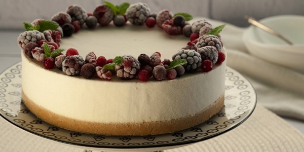 Receta de Cheesecake clásico con Ledevit