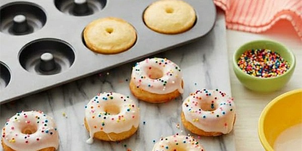 Mini donuts, ideales para la merienda