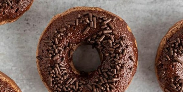 Deliciosas donas de chocolate