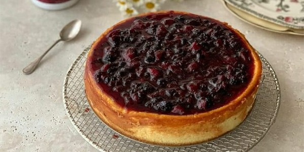 Cheesecake con masa bretona