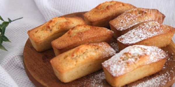 Pastelitos de harina de almendras: Financiers