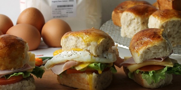 'Chips' con pan de viena casero