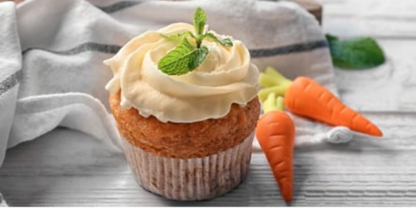 Cupcakes de zanahoria sin tacc