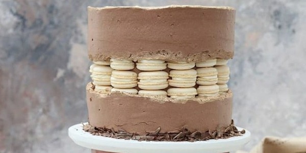 Espectacular Torta Macarons
