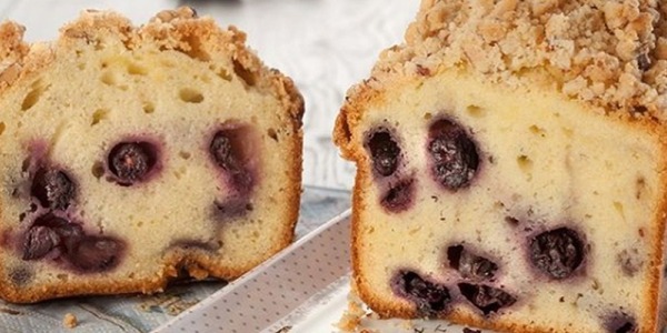 Budín de arándanos sin tacc