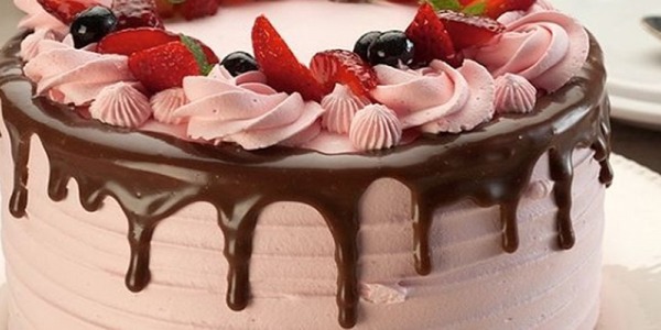 Torta de Frutilla y Chocolate sin tacc