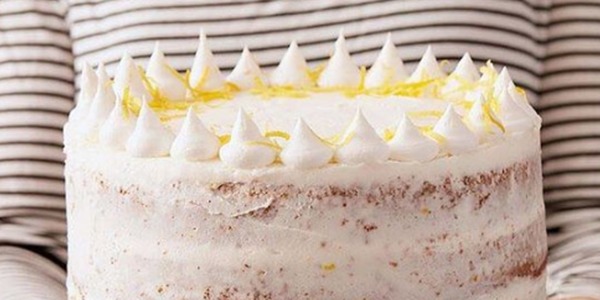 Torta de limón y semillas de amapola