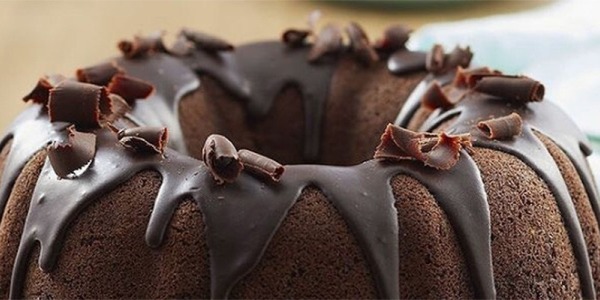 Budín de chocolate con un toque especial
