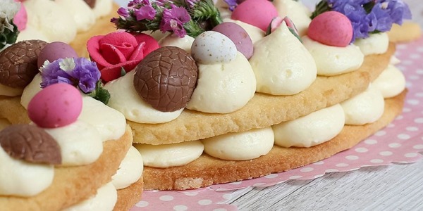 Clase de 'cookie cake' de conejo de Pascua