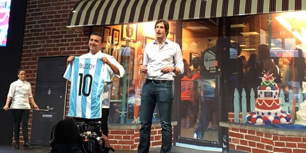 Buddy hizo delirar a sus miles de fans en Argentina