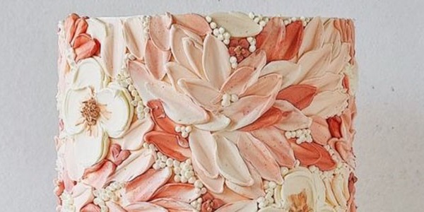 Taller de decoración de tortas con 'palette knife' de 'buttercream'