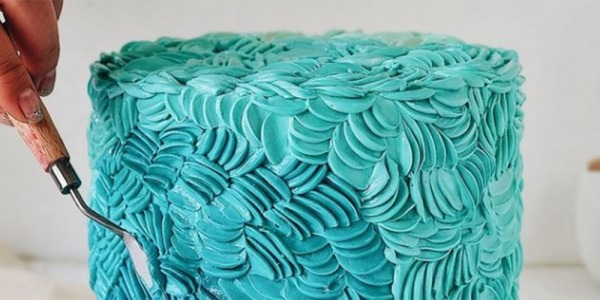Taller de decoración de tortas con 'palette knife' de 'buttercream'