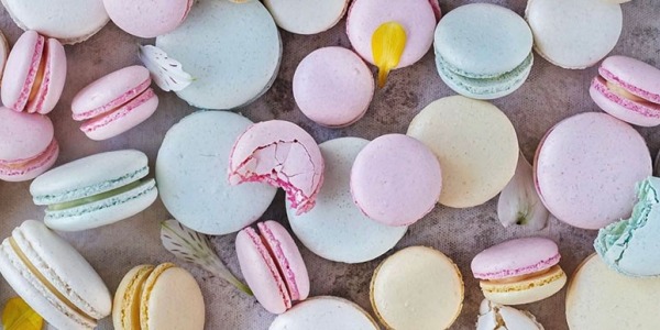 Clase de macarons y rosca de macaron con Romina Heredia