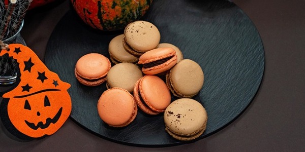 Clase de macarons y decoración para Halloween con Ledevit