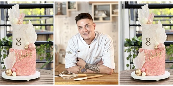 Forrado de tortas y decoración en tendencia con Damián Basile