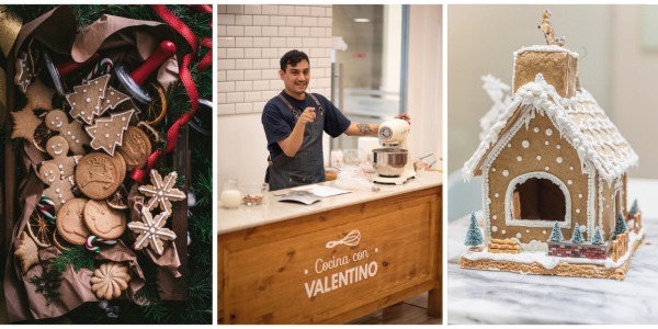 Clase de casita de jengibre y cookies navideñas con House of Cupcakes
