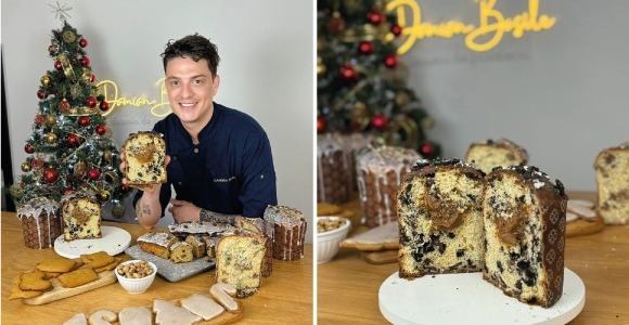 Clase de pan dulce y budines navideños con Damián Basile