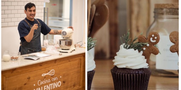 Clase de cupcakes navideños con House of Cupcakes