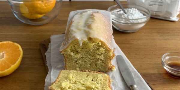 Budín clásico de mandarinas