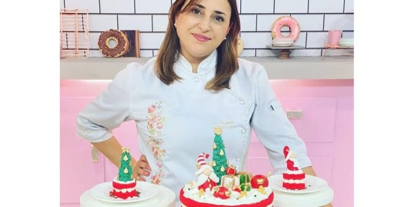 Clase de pastelería y decoración navideña