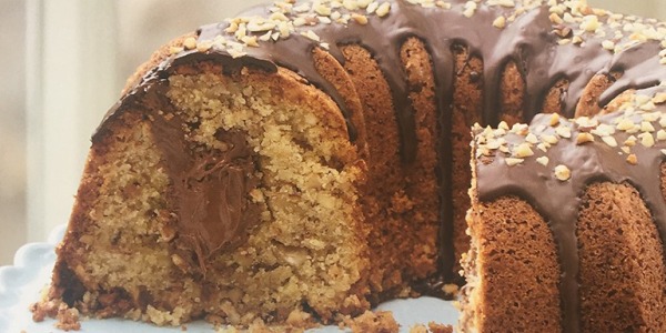 Torta holandesa de avellanas